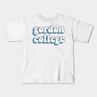 gordon college Kids T-Shirt